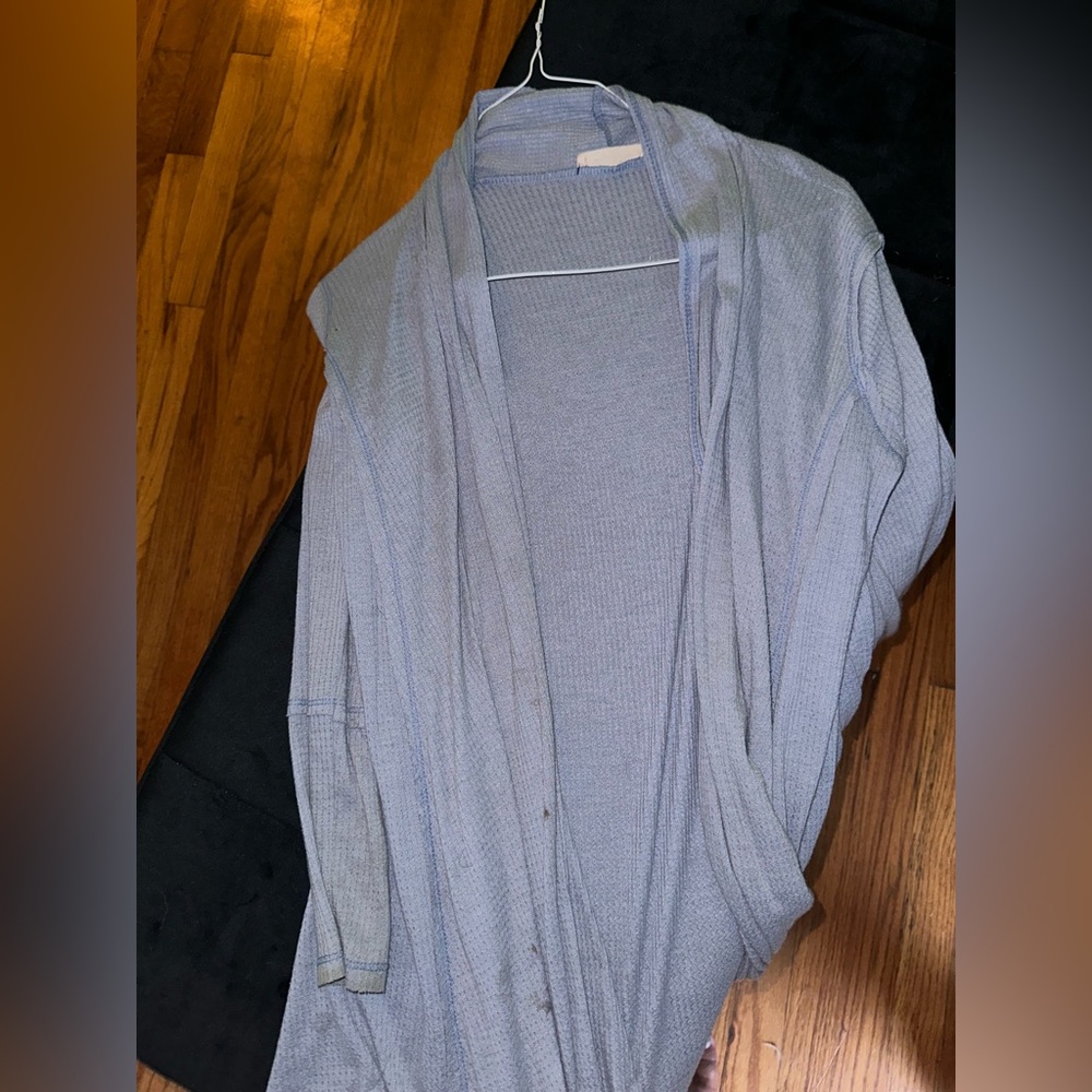 Blue Cardigan